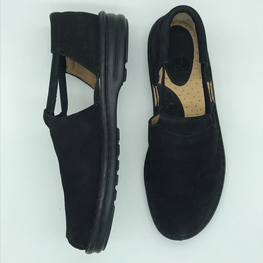 Born Suede Shoes with Split Toe and Cut Outs